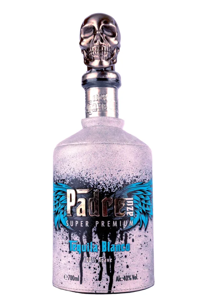 Текила Padre Azul Blanco in leather case  0.7 л
