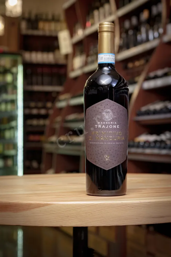 В магазине Крю Профи Primitivo di Manduria Masseria Trajone 2022 0.75 л