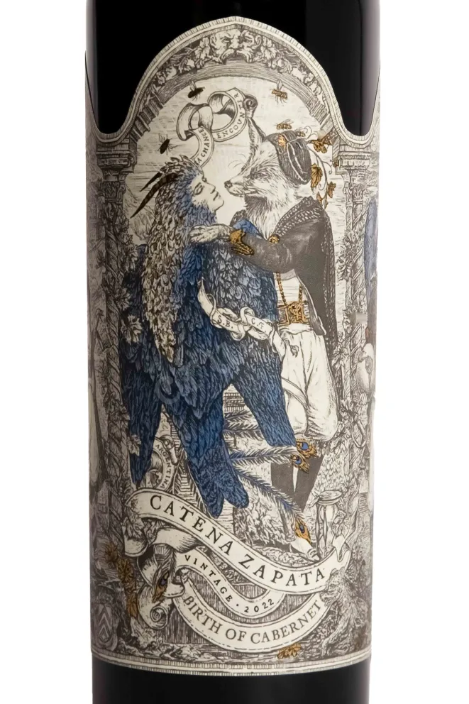 Этикетка Catena Zapata Birth of Cabernet 2022 0.75 л