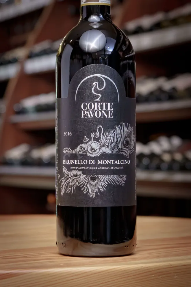 В магазине Крю Профи Corte Pavone Brunello di Montalcino 2016 0.75 л