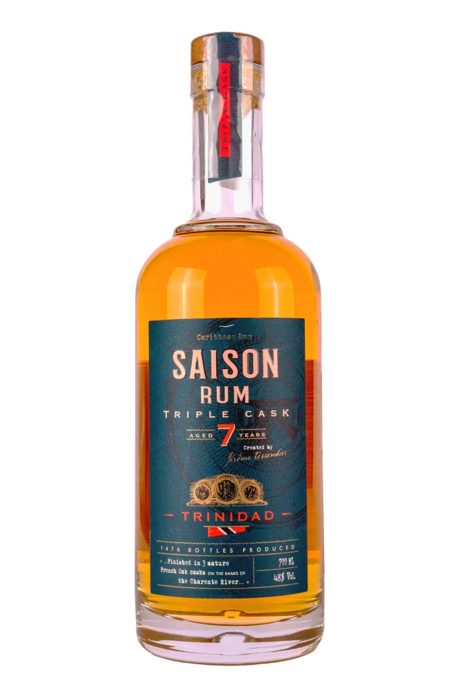 Бутылка Saison Triple Cask Trinidad 7 years 0.7 л