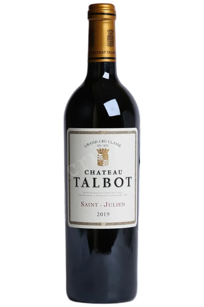 Вино Chateau Talbot Grand Cru Classe Saint-Julien 2019 0.75 л