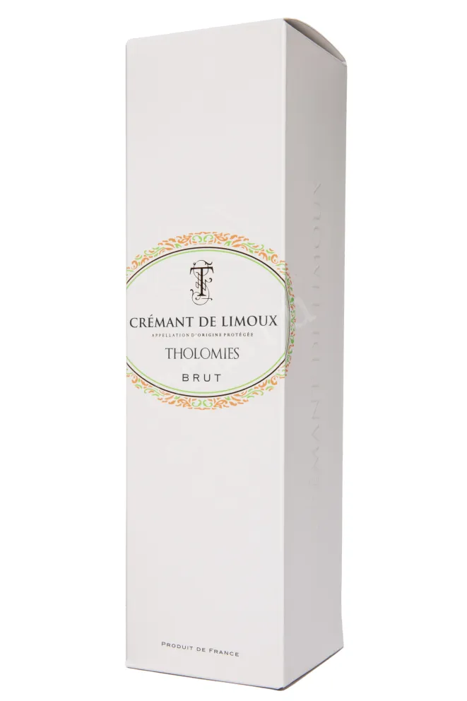 Подарочная коробка Tholomies Cremant de Limoux in gift box 2022 0.75 л