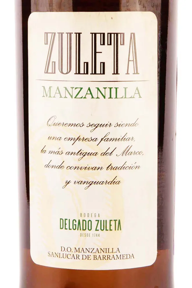 Херес Zuleta Manzanilla 2019 0.75 л