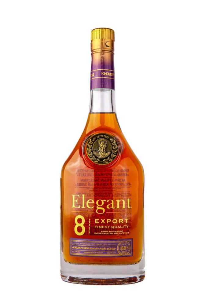 Коньяк Элегант КВВК 8 лет  0.5 л