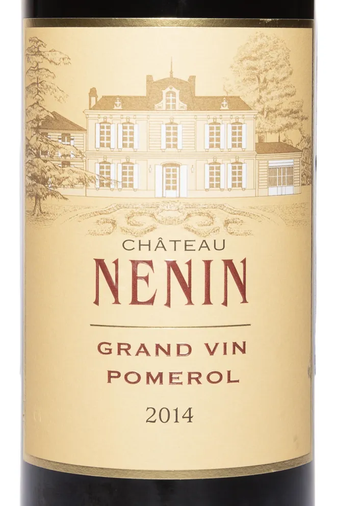 Этикетка Chateau Nenin Pomerol AOC 2014 0.75 л