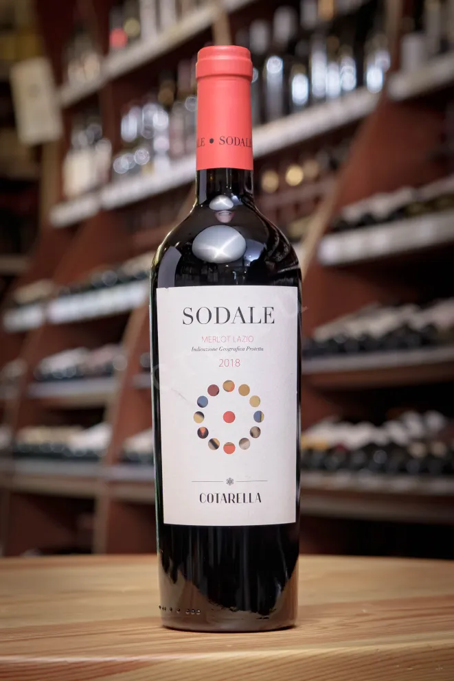 В магазине Крю Профи Cotarella Sodale Merlot Lazio IGP 2018 0.75 л
