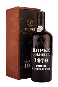 Портвейн Kopke Colheita Porto gift box 1979 0.75 л