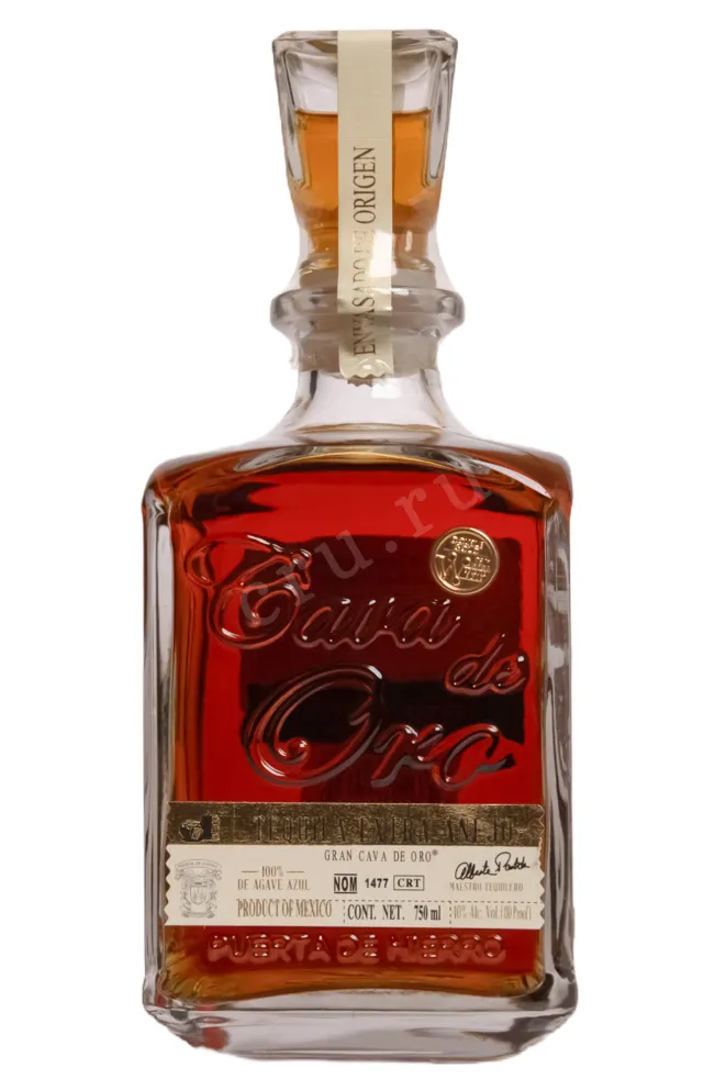 Текила Gran Cava De Oro Extra Anejo  0.75 л