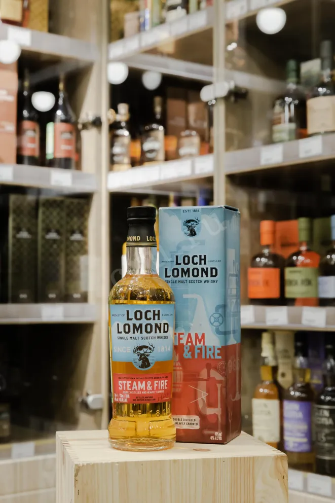В магазине Крю Профи Loch Lomond Steam & Fire Single Malt in gift box 0.7 л