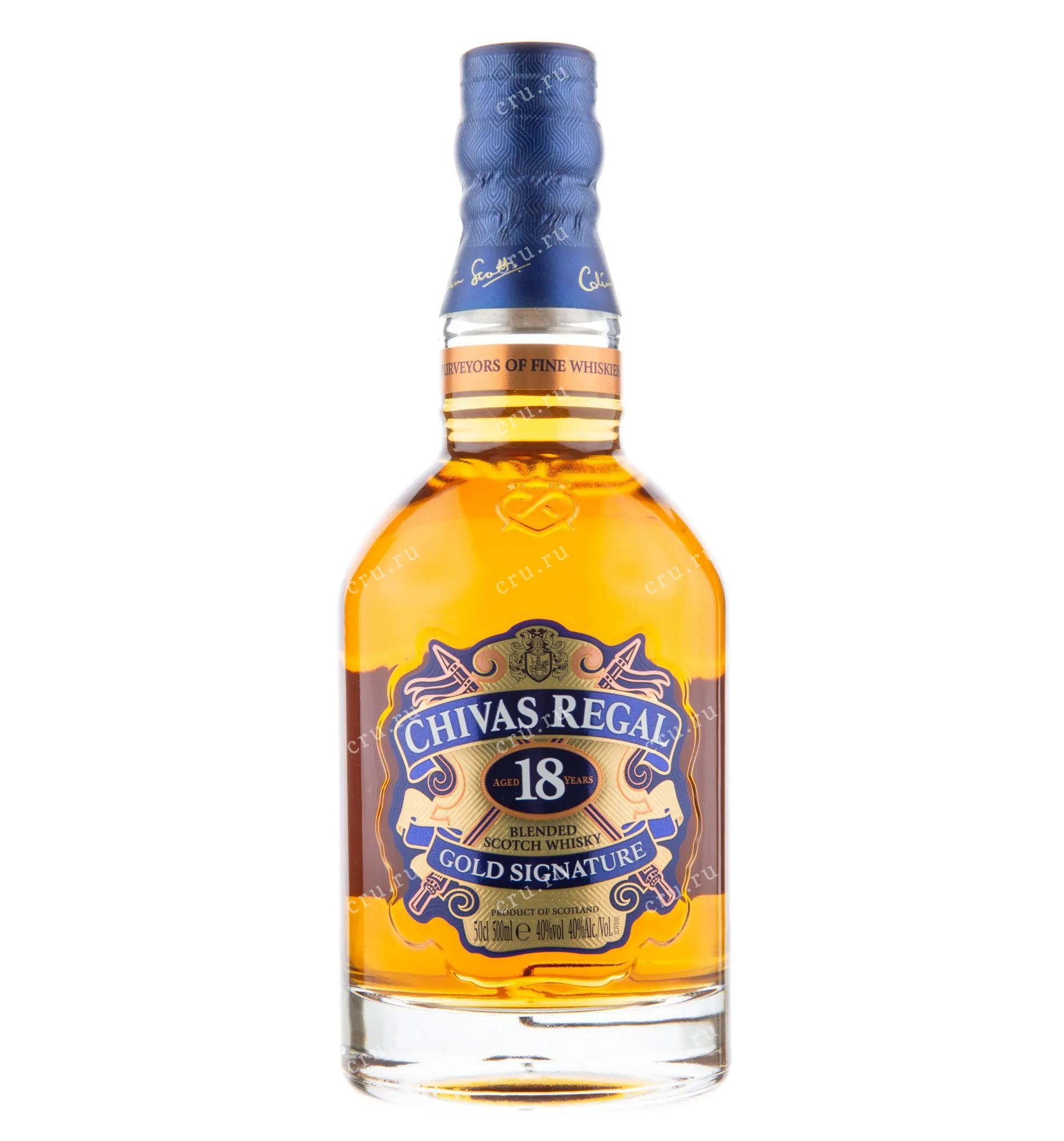 Фото — Виски Chivas Regal 18 years  0.5 л