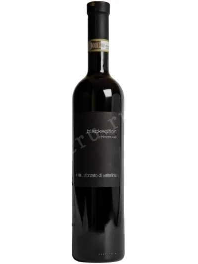 Вино Plozza Black Edition Sforzato 2018 0.75 л