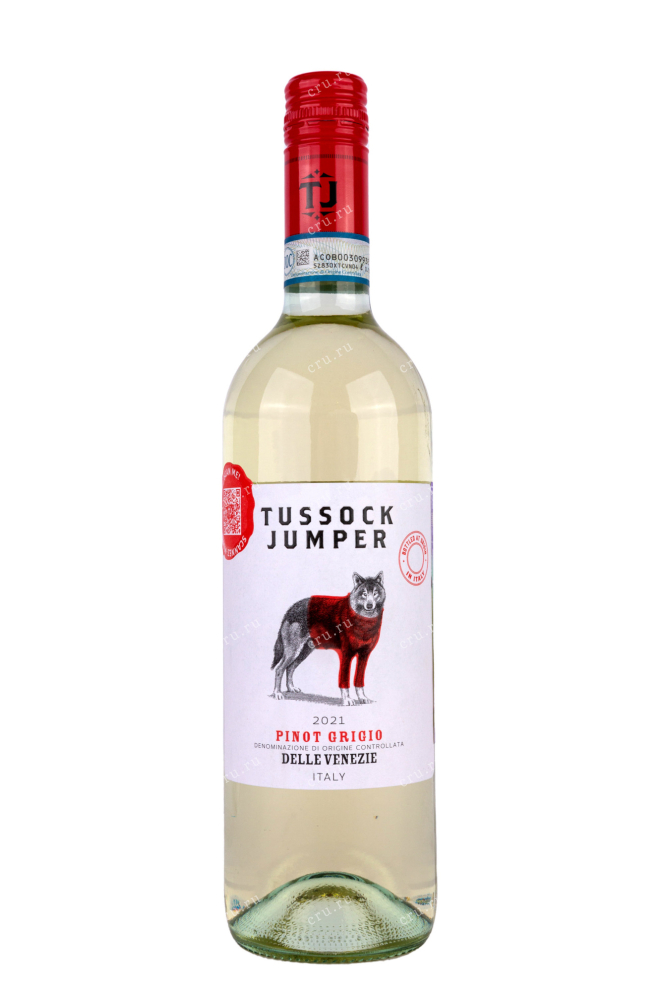 Вино Tussock Jumper Pinot Grigio 2021 0.75 л