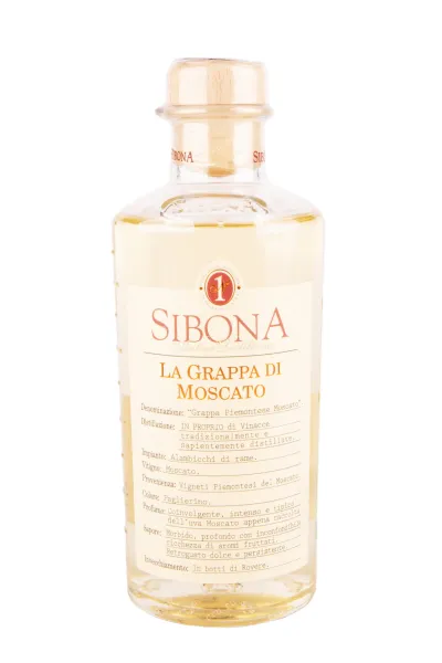 Граппа Sibona Moscato  0.5 л