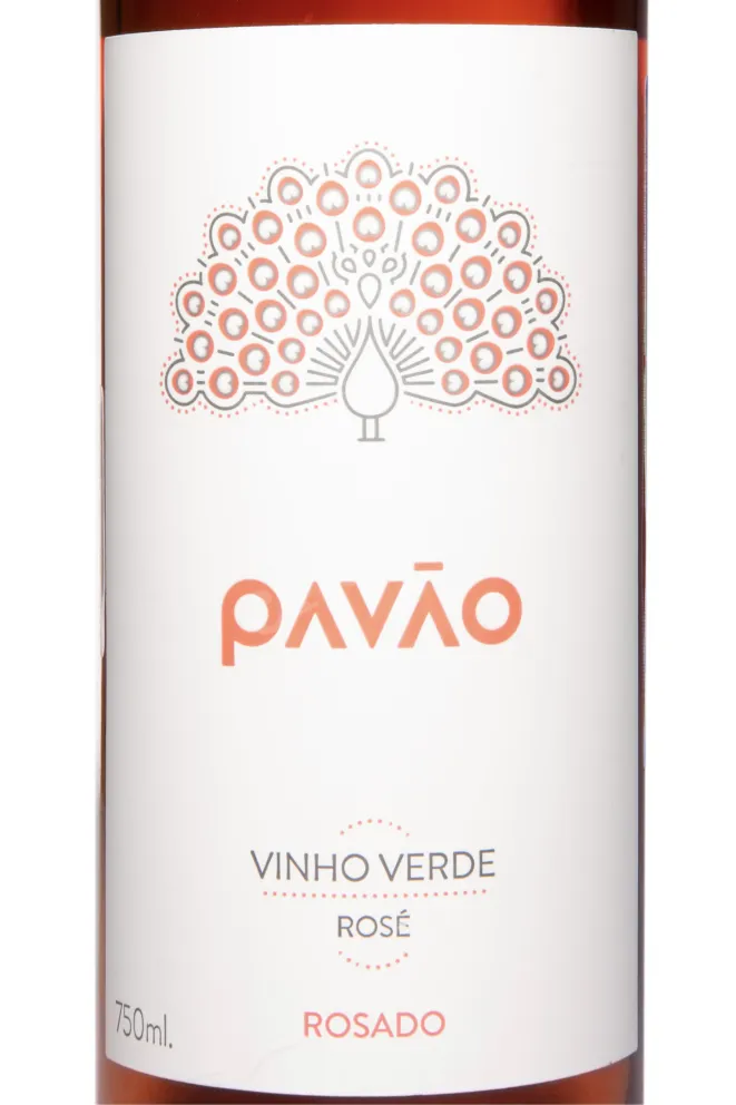 Этикетка Pavao Rosado Vinho Verde 2023 0.75 л