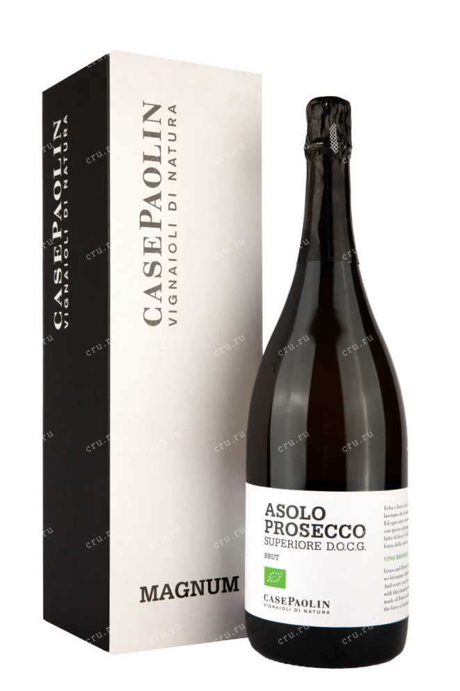 Игристое вино Case Paolin Asolo Prosecco Superiore Brut 2021 1.5 л
