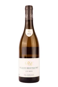 Вино Puligny Montrachet Les Meix P & L Borgeot 2018 0.75 л