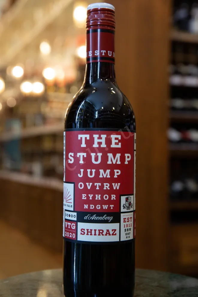 В магазине Крю Профи d'Arenberg The Stump Shiraz 2020 0.75 л