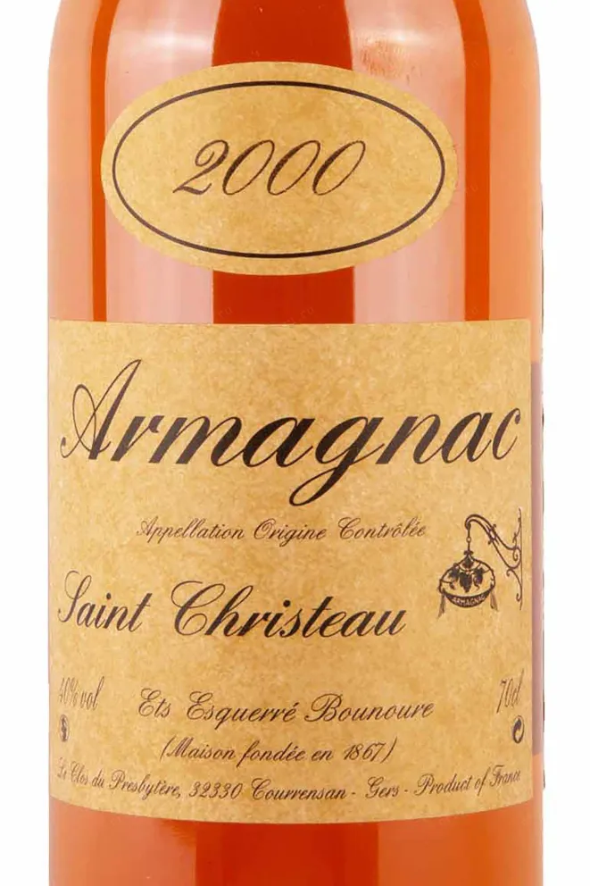 Этикетка Saint-Christeau 2000 0.7 л