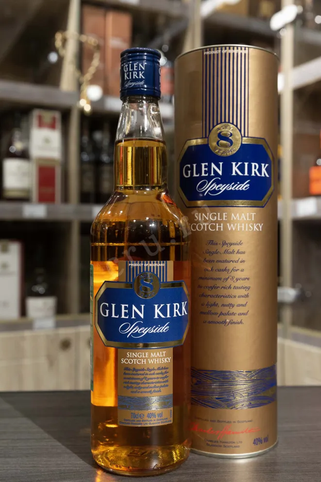 В магазине Крю Профи Glen Kirk Speyside 8 years in tube 0.7 л