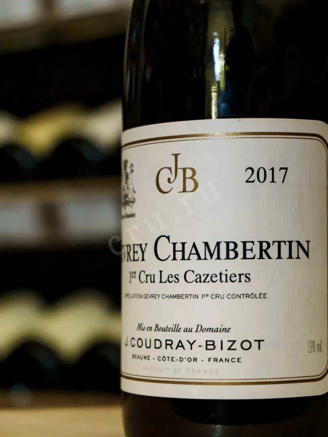 В магазине Крю Профи Chateau de Beaufort Les Cazetiers Gevrey Chambertin 1er Cru AOC 2017 0.75 л