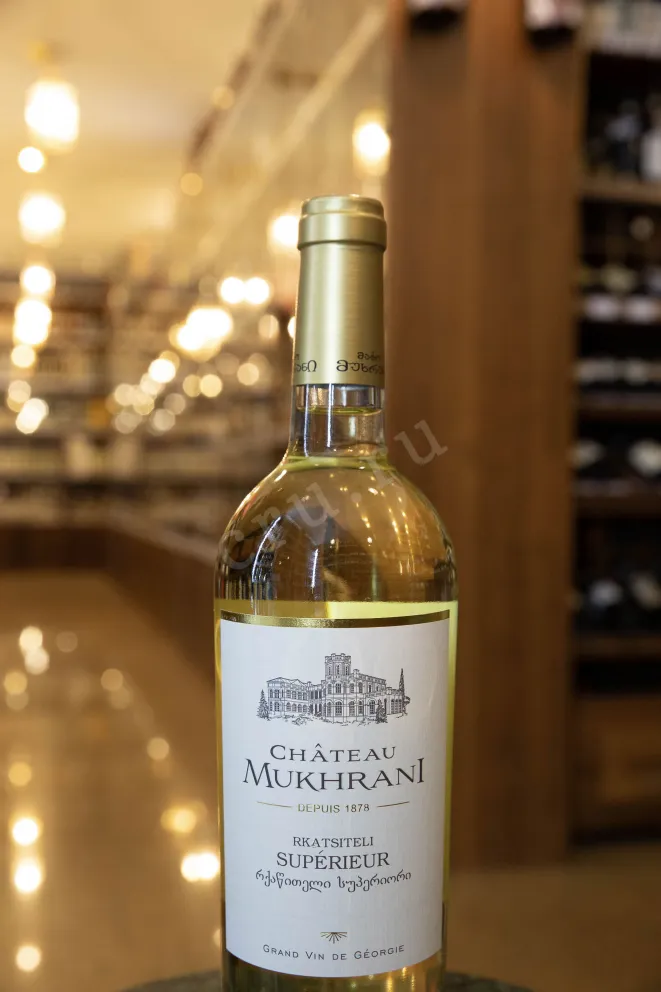 В магазине Крю Профи Chateau Mukhrani Rkatsiteli Superieur 2023 0.75 л