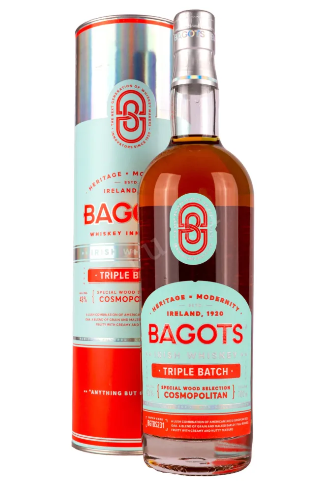 Виски Bagots Triple Batch in tube  0.7 л
