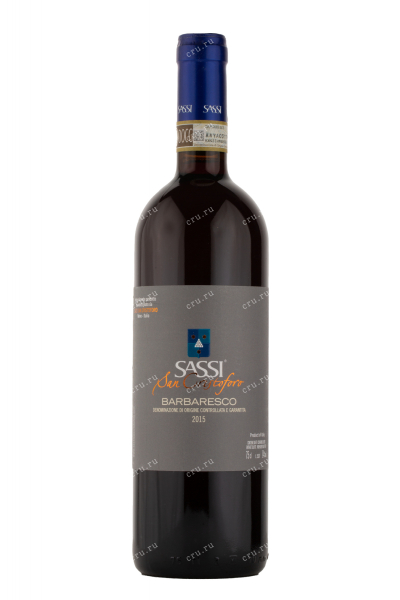 Вино Sassi San Cristoforo Barbaresco DOCG 2015 0.75 л