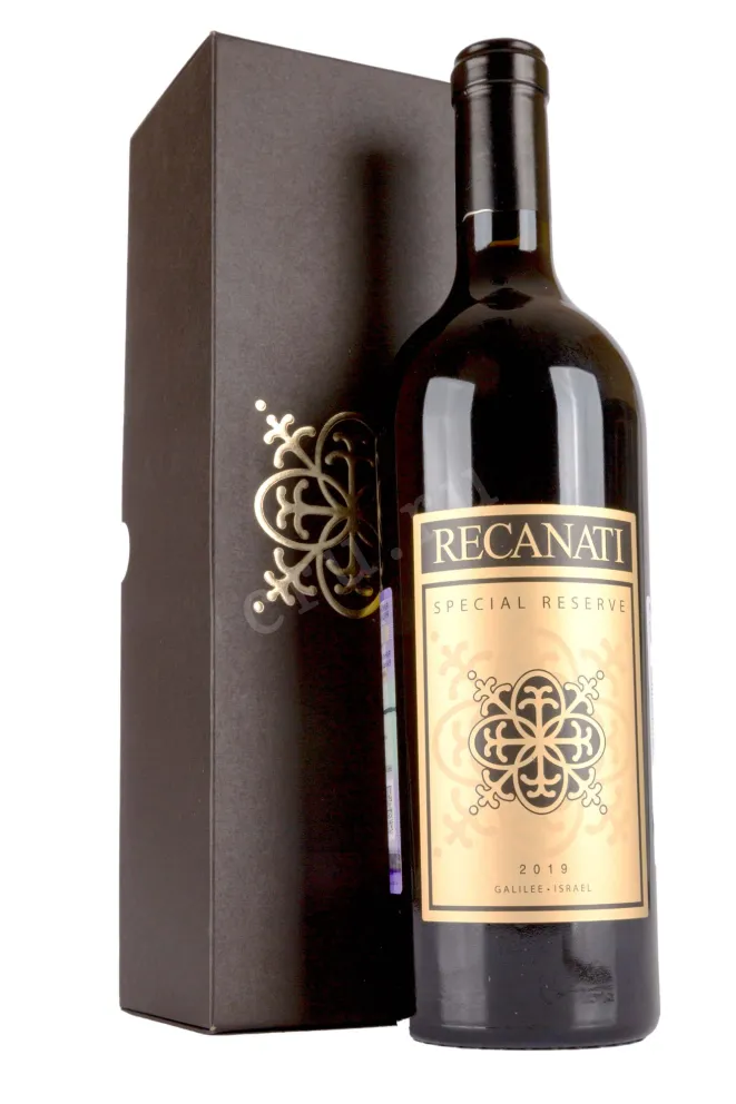 Вино Recanati Special Reserve kosher gift box 2019 0.75 л