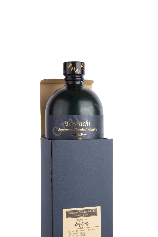 В подарочной коробке Togouchi 15 years with gift box 0.7 л