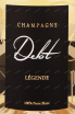 Этикетка игристого вина Delot Cuvee Legende Brut gift box 0.75 л