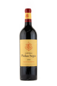Вино Chateau Phelan Segur Saint Estephe 2016 0.75 л