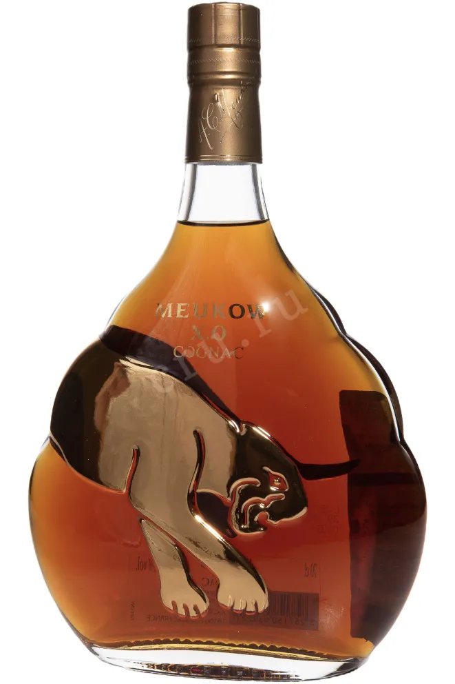 Бутылка Meukow XO in gift box with 2 glasses 0.7 л