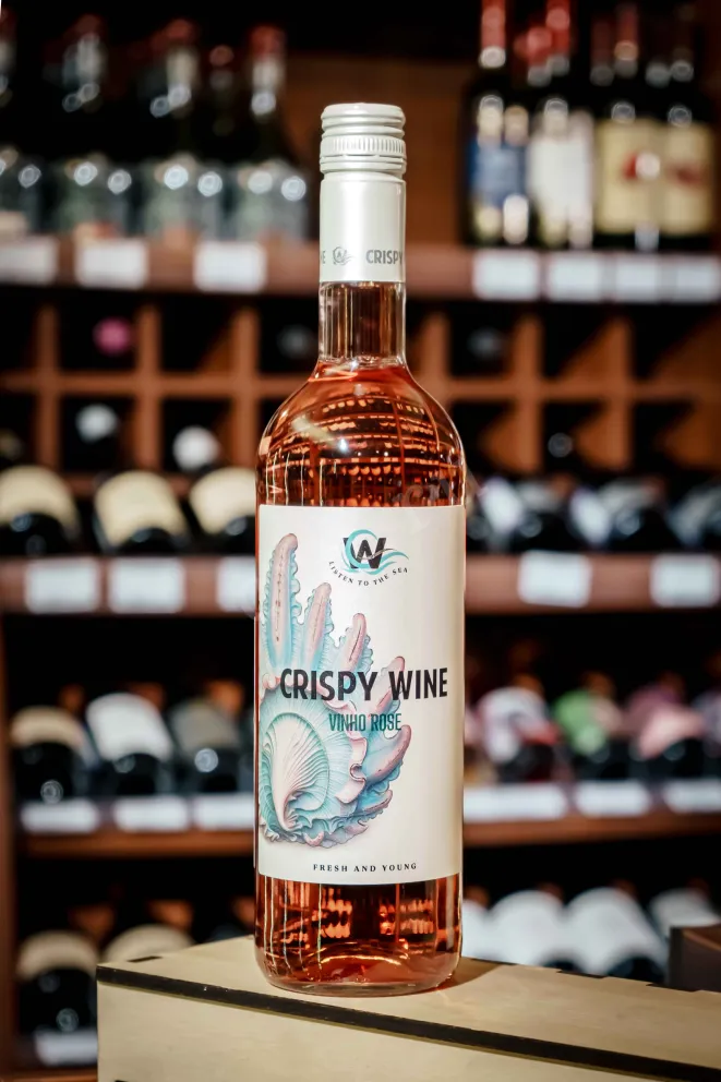 В магазине Крю Профи Crispy Wine Rose 2024 0.75 л