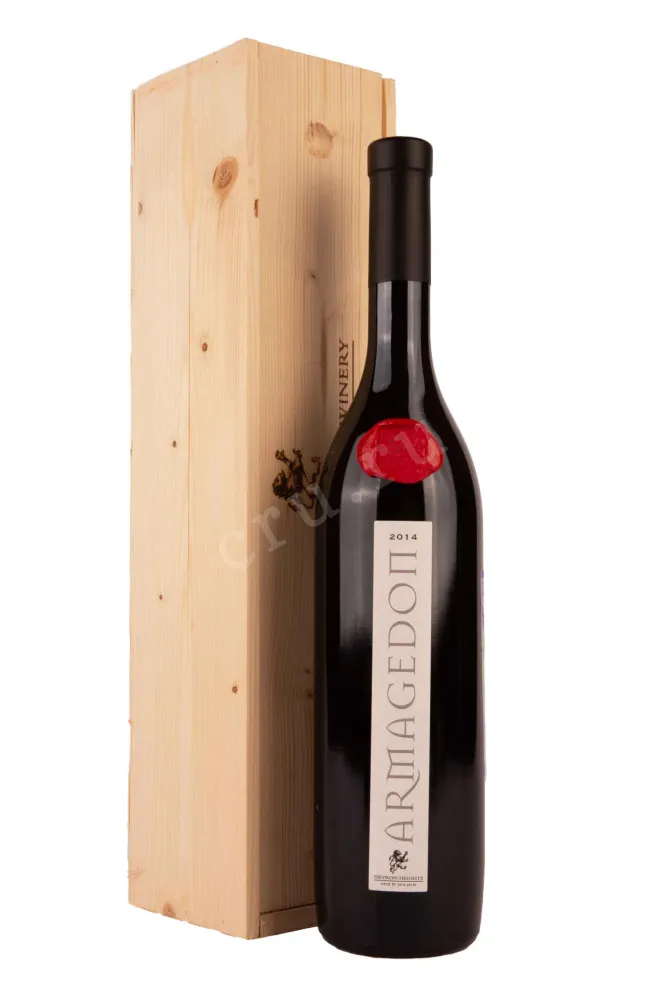 Вино Hevron Heights Armagedon gift box 2014 0.75 л