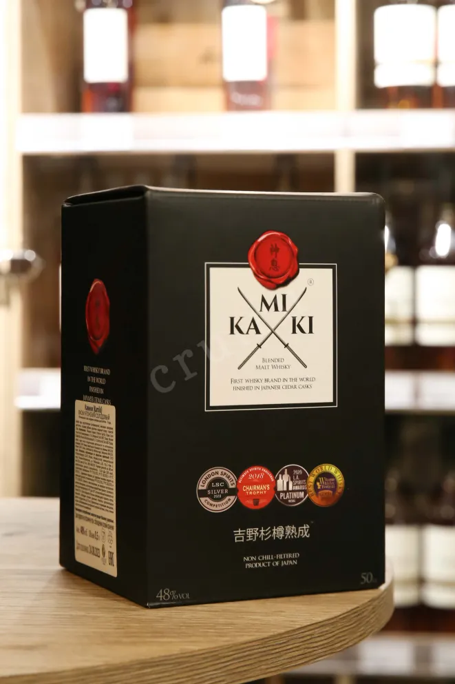 В магазине Крю Профи Kamiki Blended Malt gift box 0.5 л