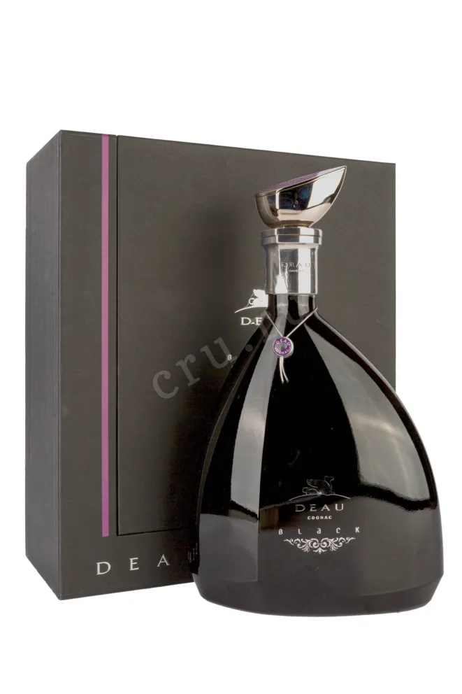 Коньяк Deau Black gift box  1 л