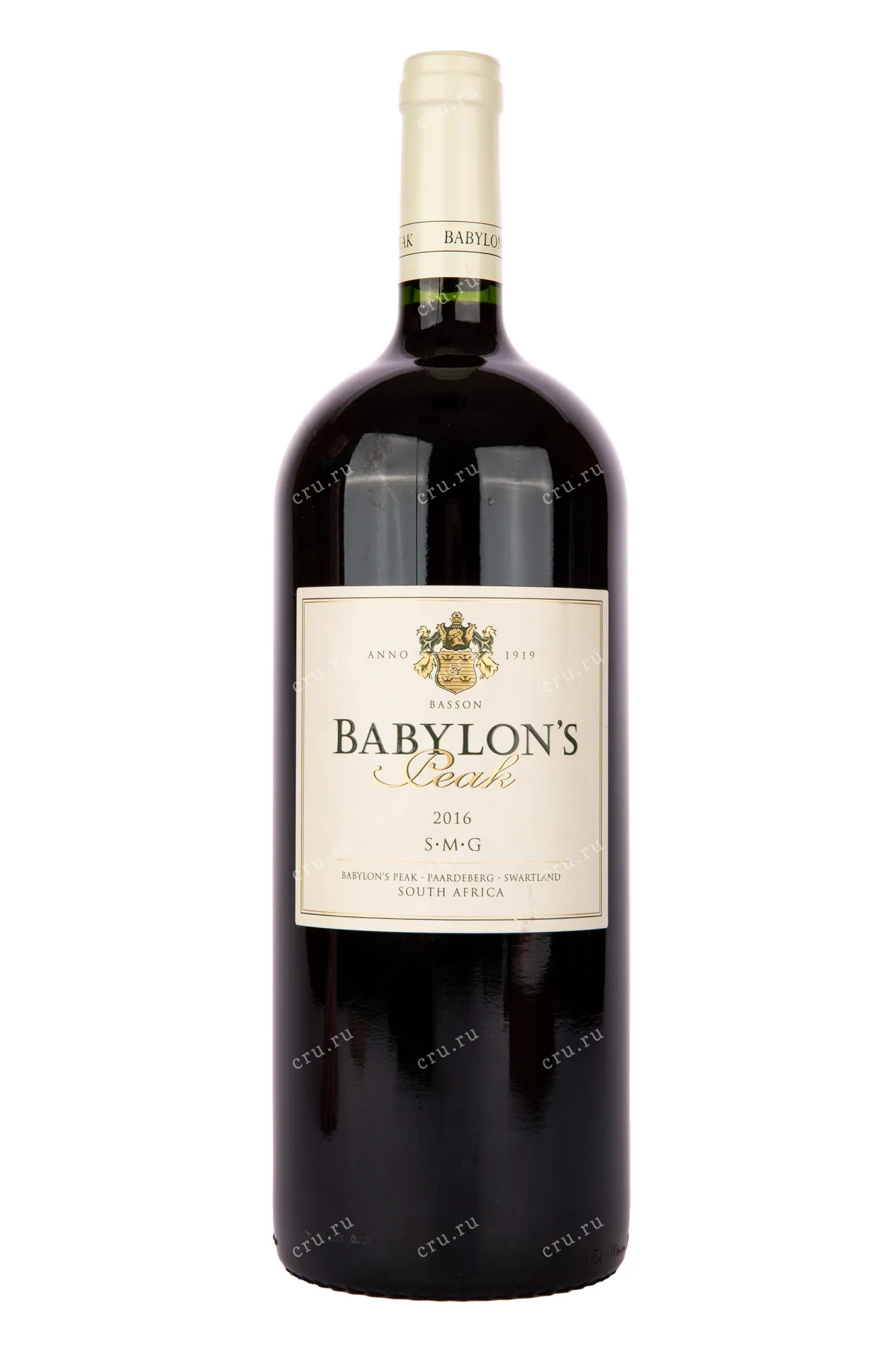 Фото — Вино Babylons Peak SMG 2016 1.5 л