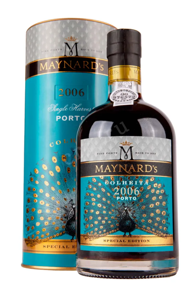 Портвейн Maynards Colheita Porto in tube 2006 0.5 л