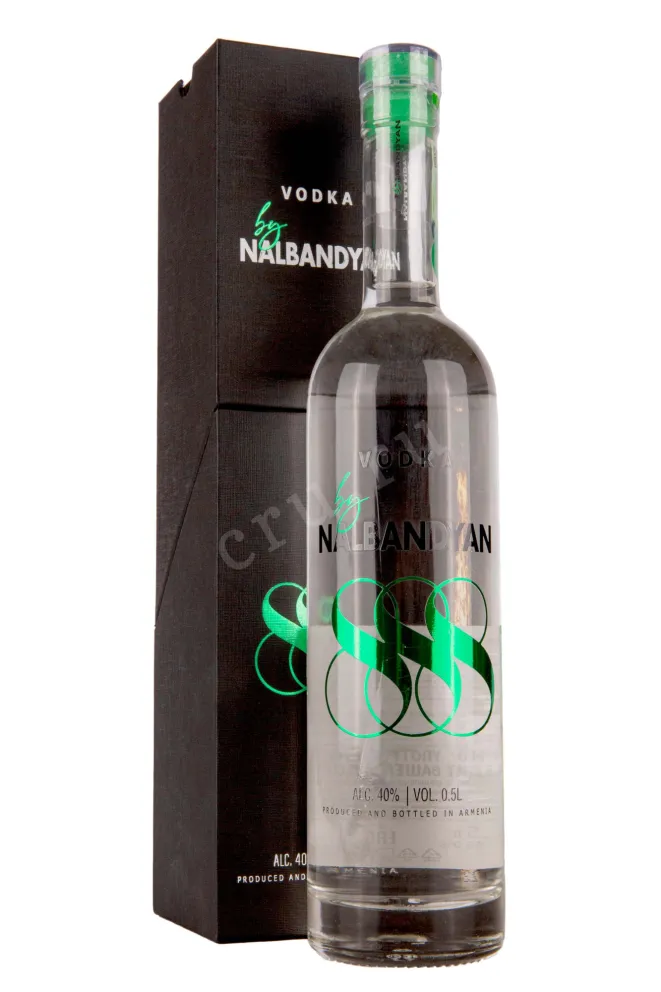 Водка Налбандян 888 в подарочной упаковке  0.5 л