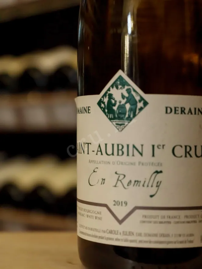 В магазине Крю Профи Domaine Derain Saint-Aubin 1er Cru En Remilly 2019 0.75 л