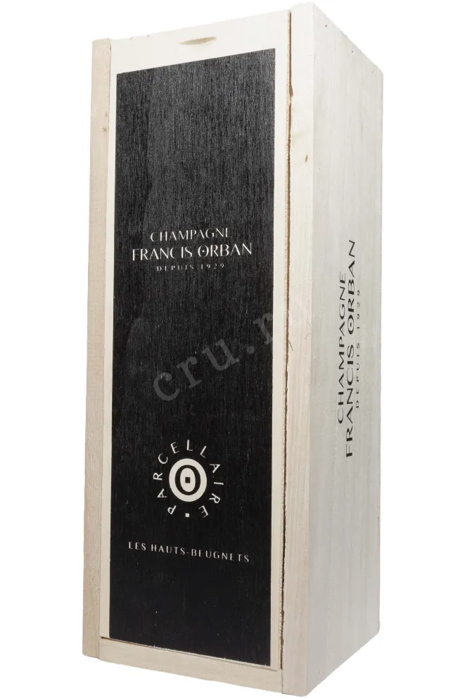 Деревянная коробка Francis Orban Les Hauts-Beugnets Meunier in wooden box 2016 0.75 л
