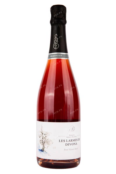 Игристое вино Domaine Amaury Beaufort Les Larmes de Divona Brut Nature Rose  0.75 л