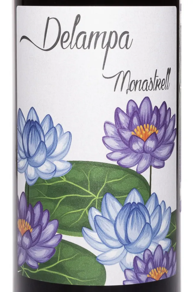 Этикетка Delampa Monastrel 2023 0.75 л
