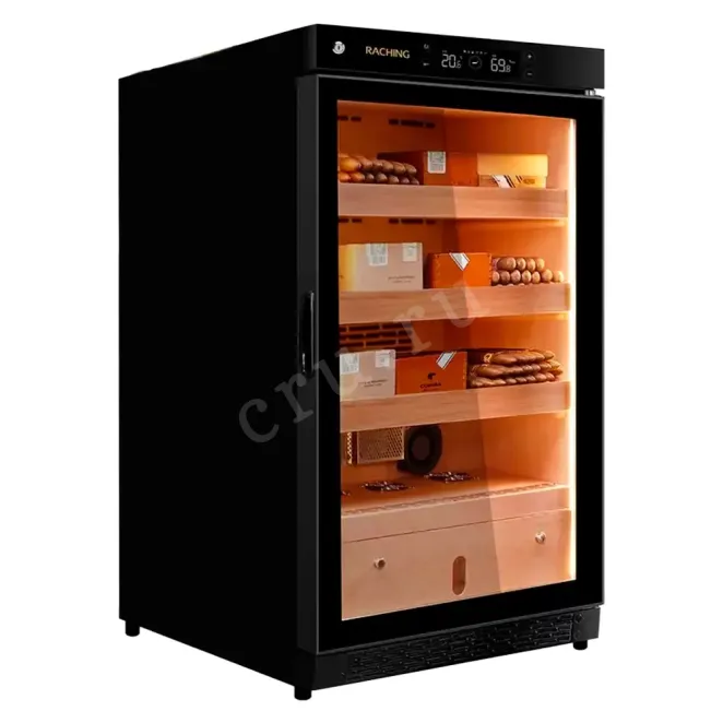 Humidor Refrigerator Raching C150A Black 400 Cigars
