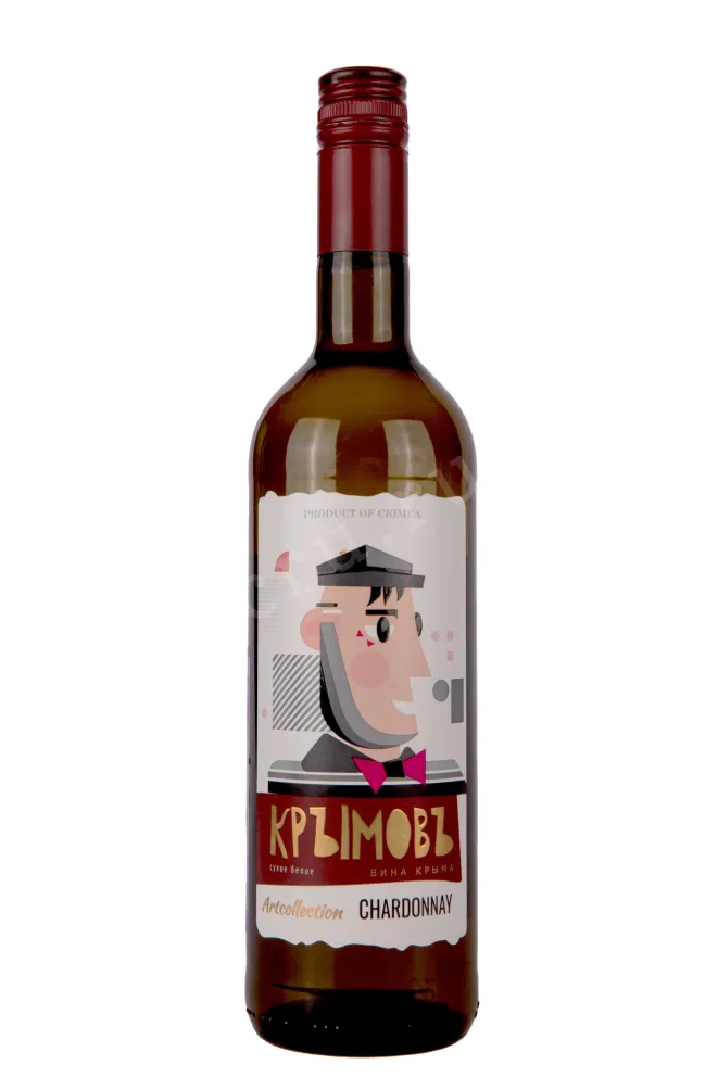 Вино Шардоне Крымовъ 2022 0.75 л