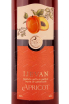 Этикетка Ijevan 7 years Apricot in gift box + 2 glasses 0.5 л