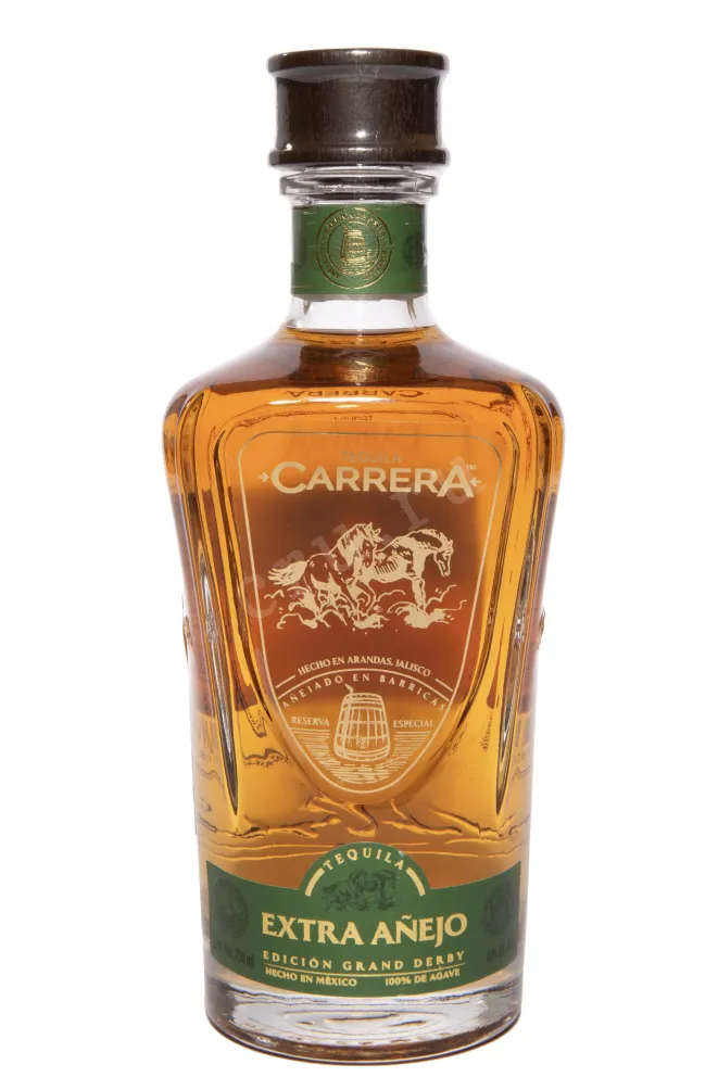 Бутылка Carrera Extra Anejo in gift box 0.75 л