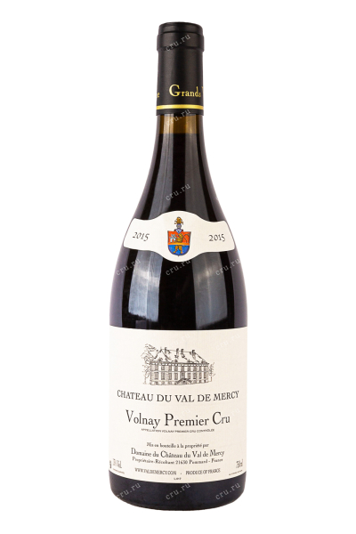 Вино Domaine Du Chateau Du Val De Mercy Volnay Premier Cru 2015 0.75 л