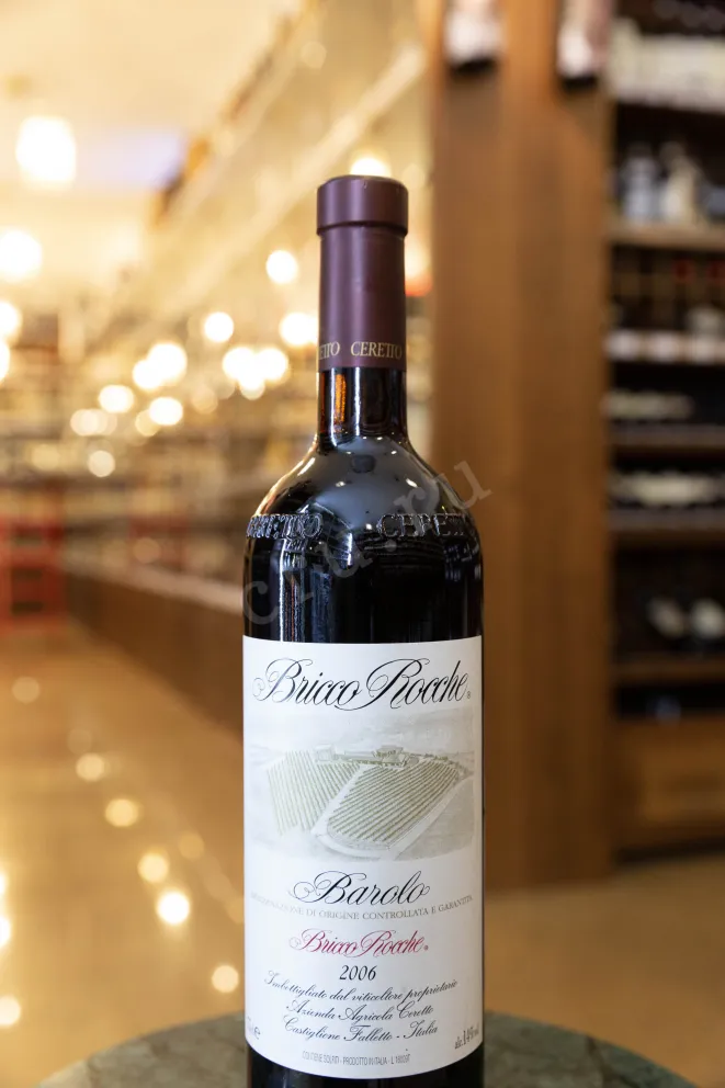 В магазине Крю Профи Ceretto Barolo Bricco Rocche 2006 0.75 л